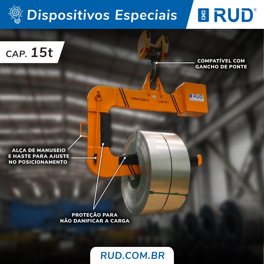 Gancho Rud Rov Gancho C para Içamento de Bobina – RUD